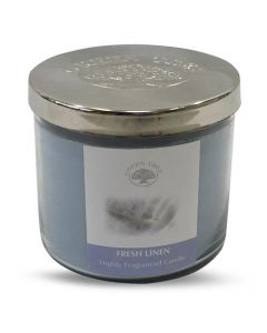 Geurkaars Fresh linen 400gr.