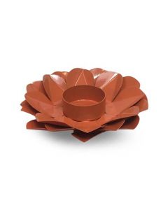 Lotus Kaarshouder Oranje Sacraale Chakra