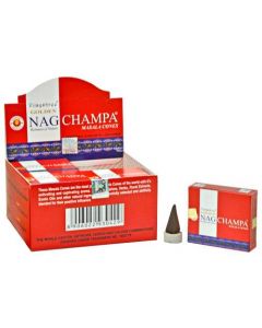 Gouden Nag Champa Kegels