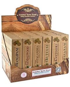 Goloka Organika Series Natural Display Set - 72 Packs
