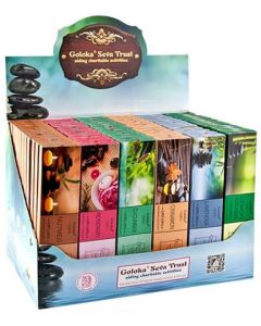 Goloka Aromatherapy Display Set - 72 Packs