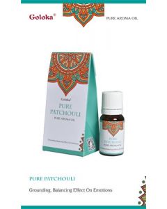 Goloka fragrance oil Pure Patchouli 10ml