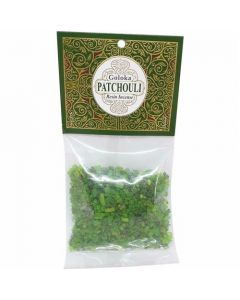 Goloka Resin Incense Patchouli - 30 grams 12 packs