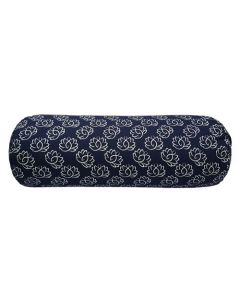 Yoga Bolster Print Donkerblauw Lotus