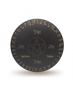 Wooden Pendulum Board Pentagram 30cm. Set of 2.