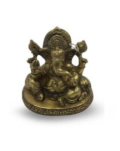 Ganesh Zitten Met Kussen 10 Cm