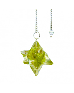 Orgoniet Pendel Merkaba Peridoot