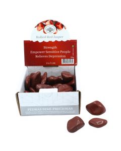 Red Jasper Tumbled Display 500g