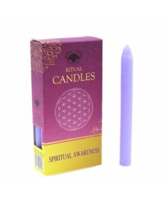 Green Tree Ritual Candles Spiritual Awareness (10 pieces)