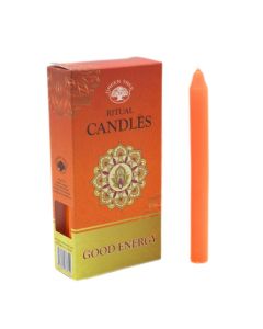Green Tree Ritual Candles Good Energy (10 pieces)