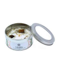 Green Tree Gemstone Candle Vitality Sweet Ginger 70g