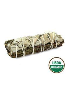 White Sage & Cedar Smudge Stick 10cm