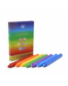 Green Tree Ritual Candles 7 Chakra (7 pieces)