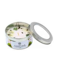 Green Tree Gemstone Candle Happiness Patchouli 70g