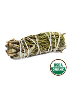 White Sage & Juniper Smudge Stick 10cm