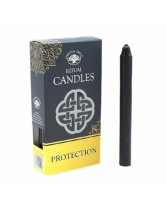 Green Tree Ritual Candles Protection (10 pieces)