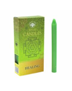 Green Tree Ritual Candles Healing (10 pieces)