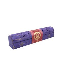 Green Tree Incense Box Purple Hand of Fatima