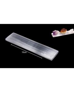 Selenite Base Natural 15cm