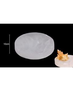 Selenite Base Circle 10cm
