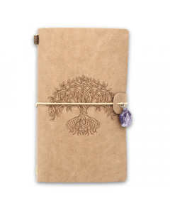 Esoteric crystal Journal Tree of Life 20x10cm