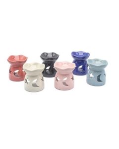 Ceramic oil burner 7 cm set of 6