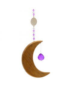 Crescent Moon Suncatcher