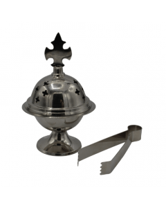 Nickel incense burner Thurible 4,5