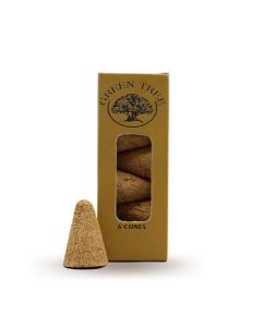 Green Tree Palo Santo Wood Powder Incense Cones
