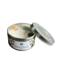 Green Tree Gemstone Candle Moon Phases Rosemary 70g