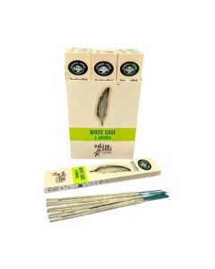 Green Tree Smudge Incense Native soul White Sage & Arruda 15gr